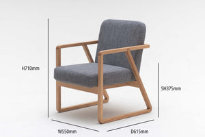 若葉家具｜和温09.LD-arm chair – wakabakagu